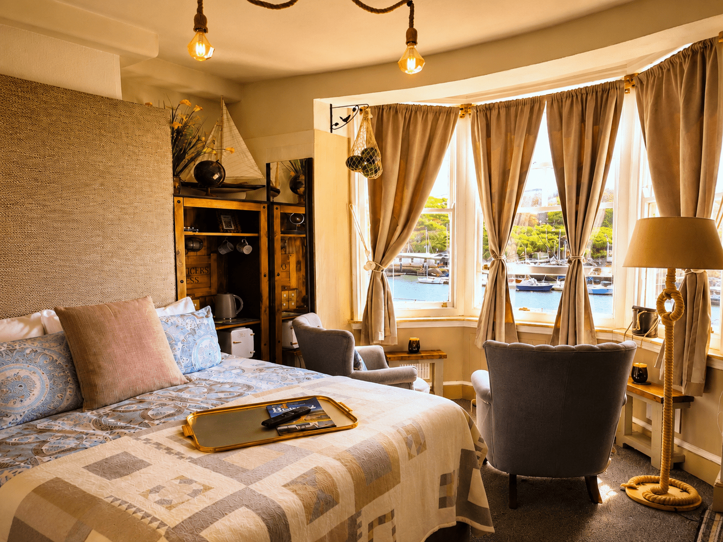 The Captain's Quarters - Room 3 best places to stay Weymouth Captain’s Quarters