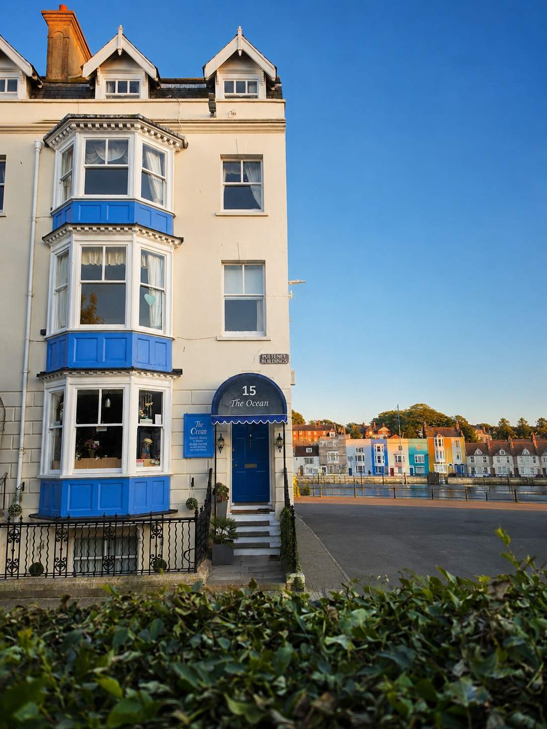 The Ocean Guesthouse The Ocean Guesthouse exterior at 15 The Esplanade Weymouth — boutique seafront B&B Dorset